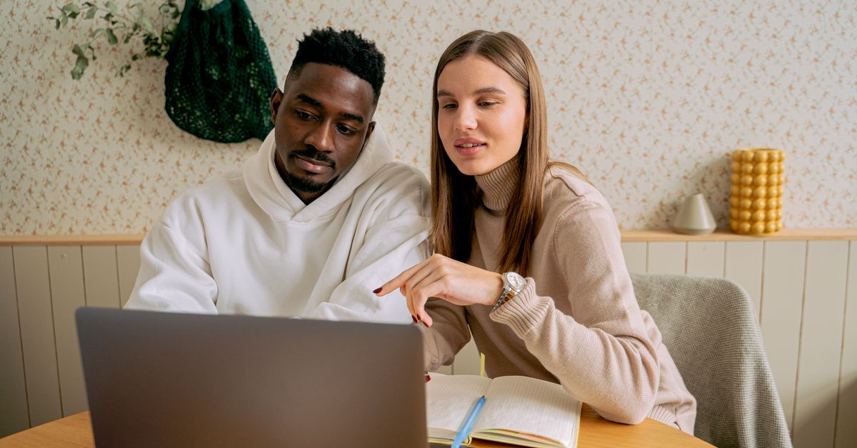 A couple planning their wedding in one connected app